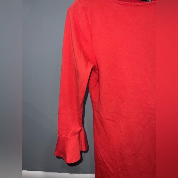 Lauren: Ralph Lauren - Bell Sleeve Cotton Blouse - Picture 6 of 9